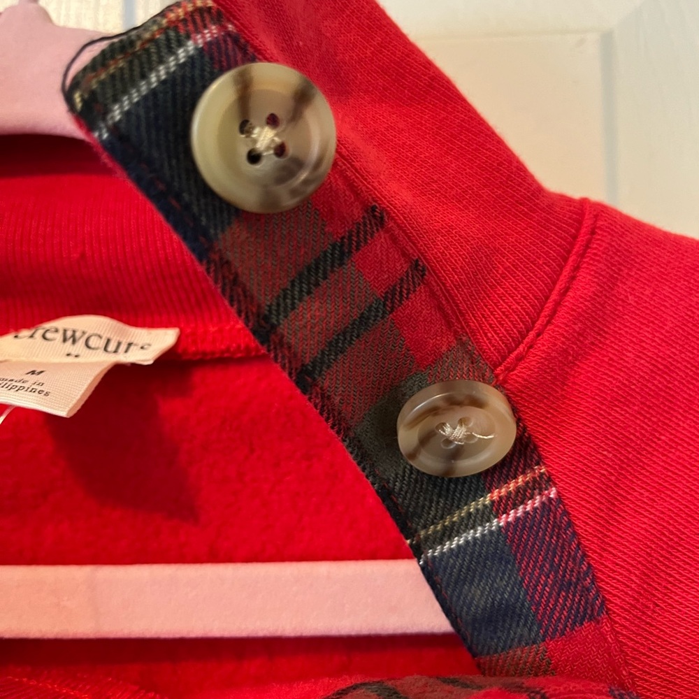J Crew Crewcuts size M mock turtleneck holiday sweatshirt, NWT - Picture 10 of 10